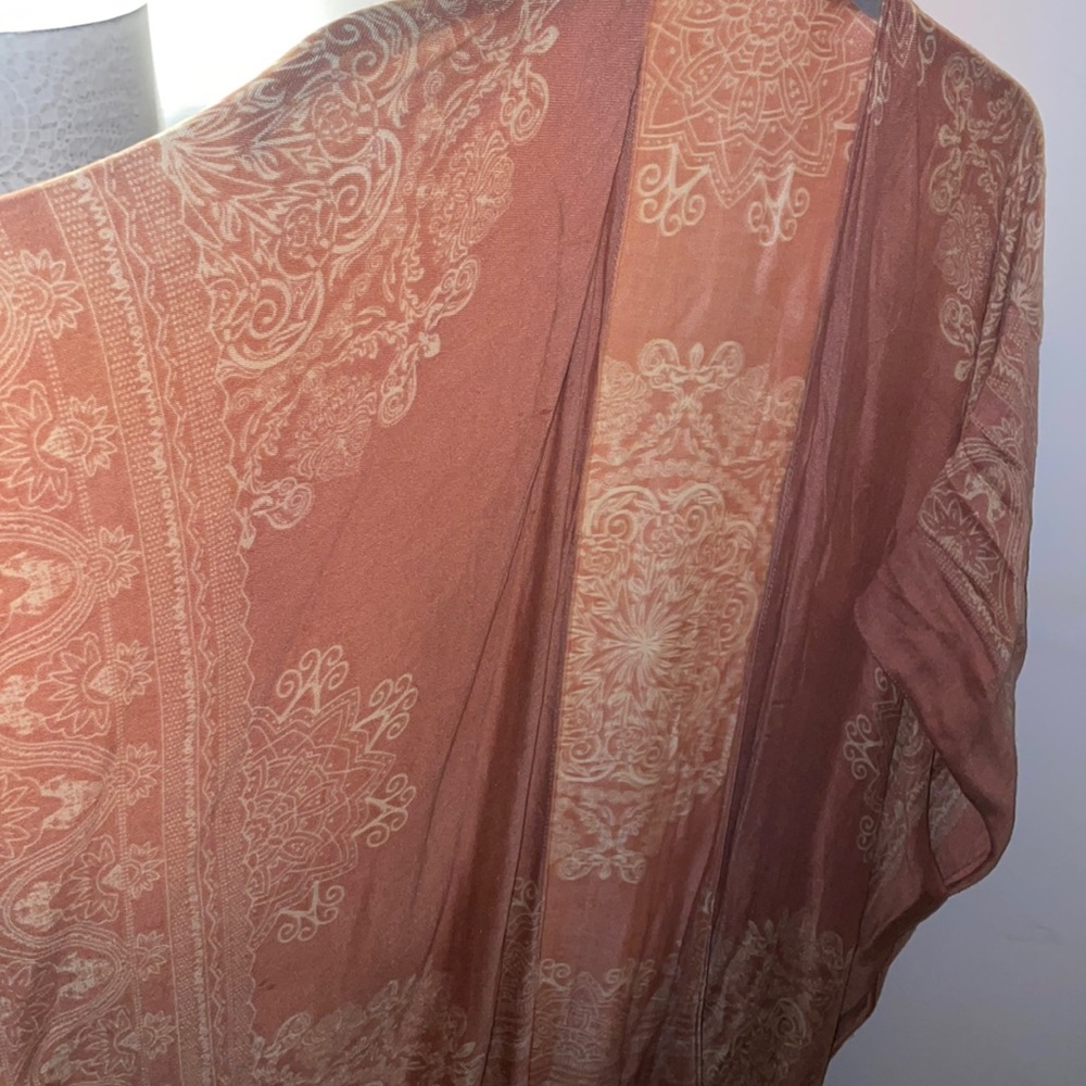 Kimono style kimono style cardigan/sarong